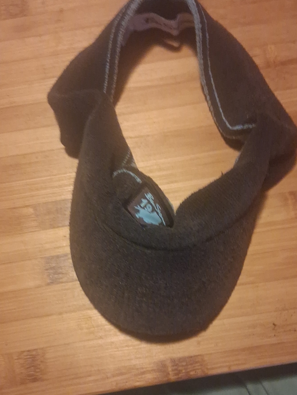 Ben Sherman Blue Terrycloth Visor with Light Blue Trim